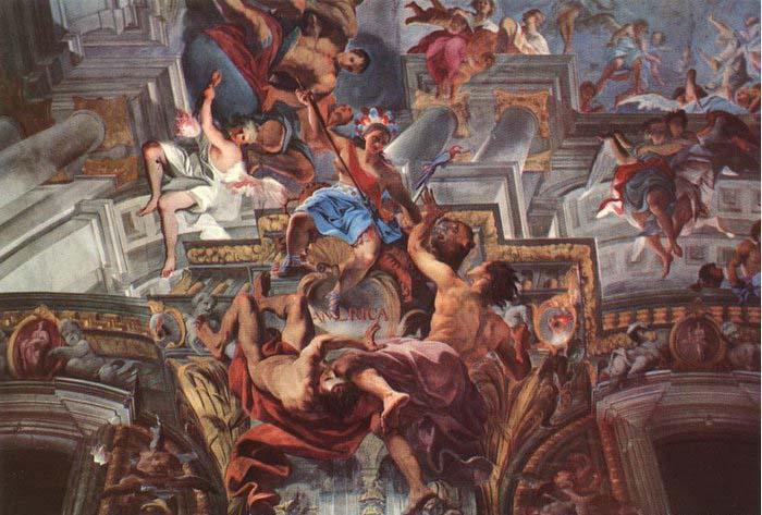 Andrea Pozzo The Apotheose of S. Ignazio China oil painting art